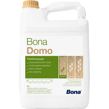 Lak na dřevo Vrchní lak Bona DOMO / MAT 5 L