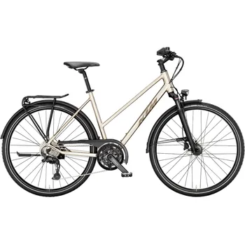 Dámské krosové kolo KTM LIFE CONQUEST 28" 2024 Barva: Titanová, Velikost rámu: S