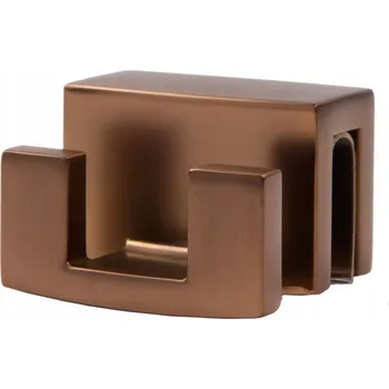 Věšák Radaway věšák do sprchového koutu pro sklo 6 a 8 mm WR-093 kartáčovaná měď