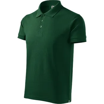 Pánská košile Cotton Heavy polokošile pánská dark green 3XL