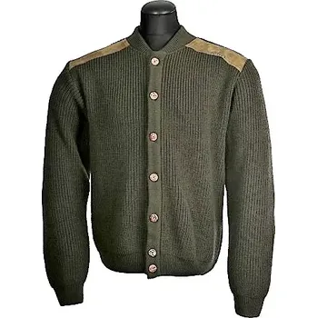 Pánská móda Afars Lovecké svetry RADIM zelená 3XL