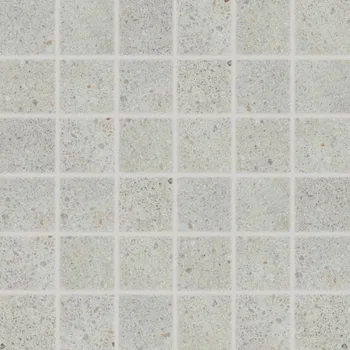 RAKO Mozaika Rako Piazzetta světle šedá mat rektifikovaná 30x30 DDM05788 DDM05788
