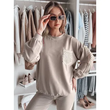 Dámské tričko Dámské triko DSTREET LUXEEN BÉŽOVÁ unisize