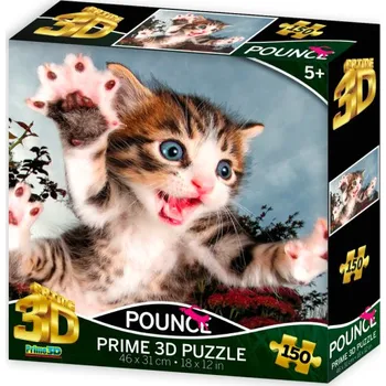 Puzzle PRIME 3D PUZZLE - Kotě 150 dílků