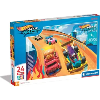 Dětské zboží Clementoni - Puzzle 24 maxi Hot Wheels