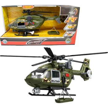 CITY SERVICE CAR - 1:12 Vojenský vrtulník