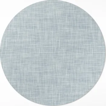 Obraz Koberec Kulatý Vnitřní průměr 60 cm Textura lněné tkaniny abstrakce