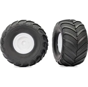 Traxxas kolo 2.0/3.0", disk bílý, pneu Terra Groove (2)