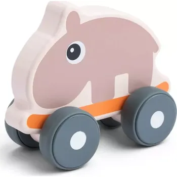 Hračka pro nejmenší DONE BY DEER dětská hračka na kolečkách Ozzo růžová