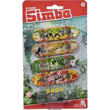 Prstový skateboard set 4 ks