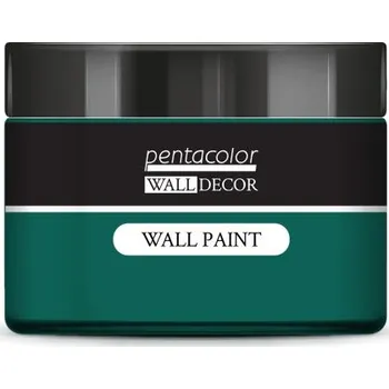Speciální výtvarná barva Pentart Barva na zeď WALL DECOR 150 ml SMARAGDOVÁ ZELENÁ