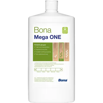 Lak na dřevo Vrchní lak Bona Mega EVO / ULTRA MAT 1 L