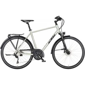 Krosové kolo KTM LIFE CONQUEST 28" 2023 Barva: Stříbrná, Velikost rámu: L včetně pedálů