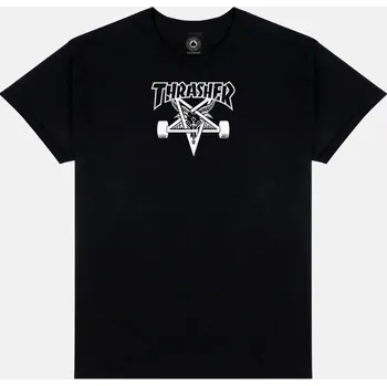 Pánské tričko Thrasher Triko Thrasher, Skategoat black 2025 Velikost: M