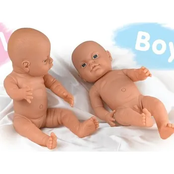 Panenka Dolls World - Panenka koupací holčička 41 cm