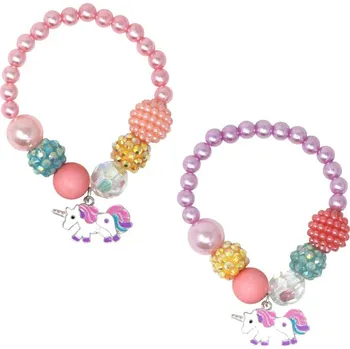 Náramek PINK POPPY - Náramek jednorožec