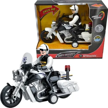 autíčko CITY SERVICE CAR - 1:16 Policejní motorka