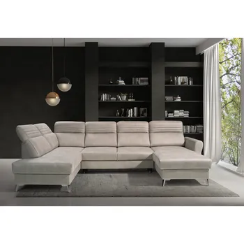 Sedací souprava Meblar Sedací souprava Calabria 1 Zvolte stranu sed. soupravy: Levá strana, Barva nožiček: Black, Zvolte barvu látky: Neve 13