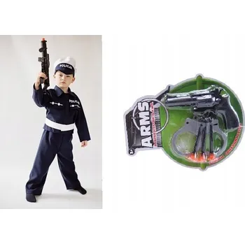 Karnevalový kostým Kostým Policista Party Tino vel. 12
