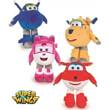 plyšák Plyšové letadlo Super Wings 22 cm
