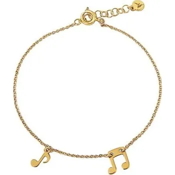Náramek Colibra Náramek s notami – pozlacený