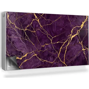 Obraz Magnetická podložka na radiátor, kryt na topení 110 x 60 cm fialová