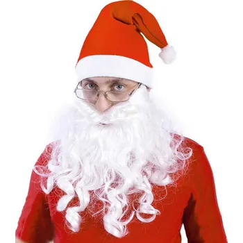 Karnevalový doplněk KARNEVAL Vousy Santa pro dospělé KARNEVALOVÝ DOPLNĚK | 603303