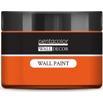 Speciální výtvarná barva Pentart Barva na zeď WALL DECOR 150 ml MANDARINKOVÁ