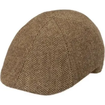 Čepice Fiebig - Headwear since 1903 Pánská zimní Camel 6-dílná bekovka Fiebig Velikost: 57 cm (M)