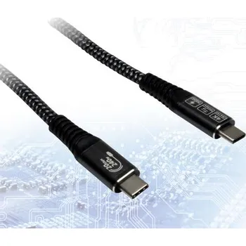 Datový kabel INTER-TECH kabel USB3.2 USB-C na USB3.2 USB-C, 240W, 3m 88885672