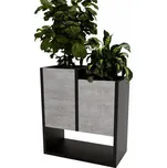 Květináč držák na květináč Karo D stojící květiny dům loft květináč beton