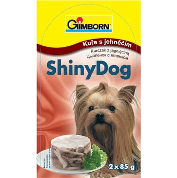 Krmivo pro psa ShinyDog Konzerva SHINY DOG Kuře+jehně 2x85g