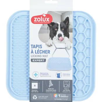 lízací podložka Zolux Silicone lízací podložka pro psy M modrá