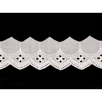 Bavlněná madeira - štykování šíře 45 mm