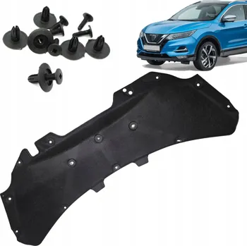 Kapota Izolace kapoty, odhlučnění Nissan Qashqai J11 13-22 HQ + spony