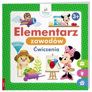 První čtění Disney Maluch Elementarz zawodów ćwiczenia HOP-9206 - opracowanie zbiorowe