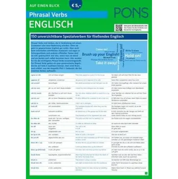 Cizí jazyk PONS Phrasal Verbs auf einen Blick