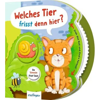 První čtění Dreh das Rad und find´s heraus!: Welches Tier frisst denn hier? - Kiel, Anja