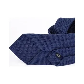 ELSNER Kravata JEDWAB GRENADYNA GARZA FINA A1892 Tmavomodrá OS