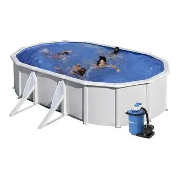 Bazén Bazén GRE Fidji 7,3 x 3,75 x 1,2m set + písková filtrace 8m3/h