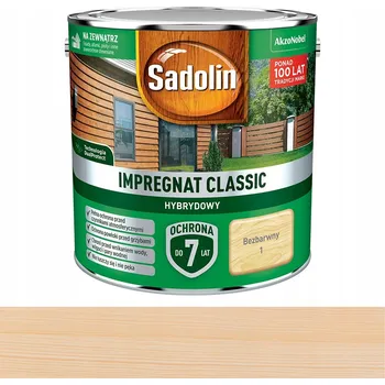 Vrták Impregnace na dřevo Sadolin Classic hybridní vzorek Bezbarvý 100ml