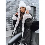 Černá dámská zateplená parka s kožíškem STARBURST TY4025 Velikost: L