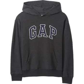 Chlapecká mikina Chlapecká mikina GAP HERITAGE LOGO XXL Tmavě šedá, Bílá
