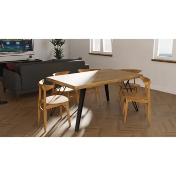 Jídelní stůl BRADOP Jídelní stůl System HECTOR-05 (S40005) - rustikální dubový masiv