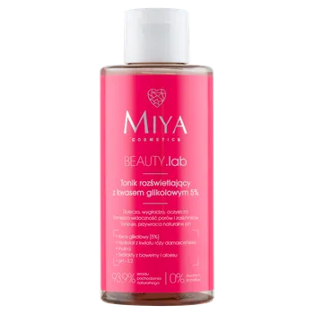 Miya Cosmetics BEAUTY.lab Rozjasňující pleťové tonikum s 5% kyselinou glykolovou, 150 ml