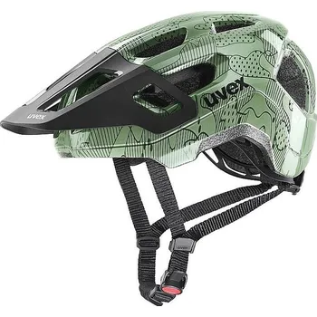 Chránič hlavy helma Uvex React Jr. - Moss Green Altim Matt 52-56 cm
