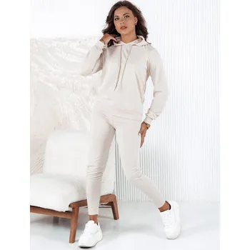 Dámské oblečení Smetanová dámská tepláková souprava MIGEL AY1087 Velikost: L