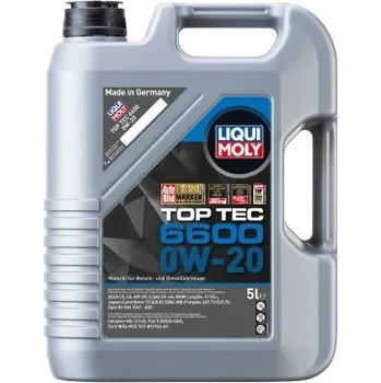 Motorový olej Motorový olej Liqui Moly Top Tec 6600 0W-20, 5L