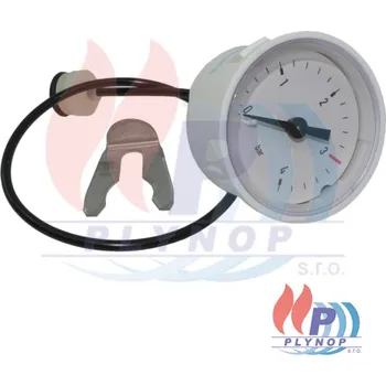 Příslušenství ke kotli Manometr kruhový 0-4 bar délka kapiláry 39cm VIESSMANN VITODENS / VITOPEND - 7838087 / 7834985