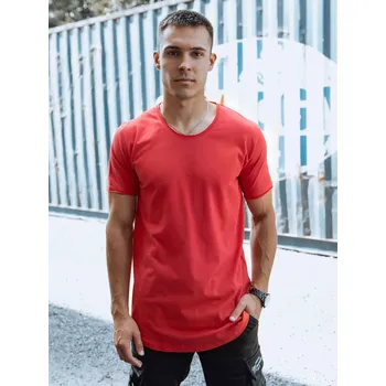 Pánské tričko Červené pánské basic tričko RX5602 Velikost: L